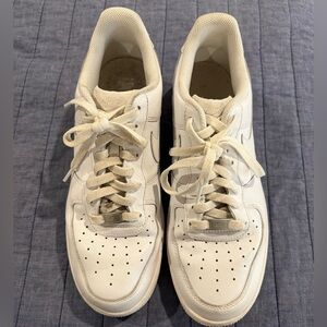 Men’s Nike AF1 white leather size11.5 gently worn